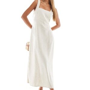 ASOS Cream Maxi Dress